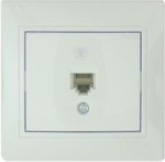 Lezard MIRA розетка ТF белая 701-0202-137