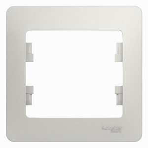 Schneider electric GLOSSA 1-постовая РАМКА, ПЕРЛАМУТРОВЫЙ GSL000601