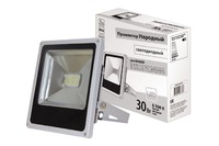 TDM прожектор светодиодный 30W 6500К, серый