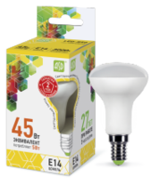 ASD Лампа светодиодная LED-R50-standard 5Вт 160-260В Е14 3000К 450Лм 4690612001531