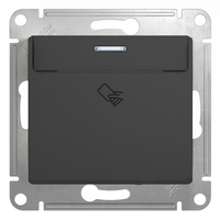 Schneider electric GLOSSA Карточный ВЫКЛЮЧАТЕЛЬ, сх.6, механизм, АНТРАЦИТ GSL000769