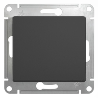 Schneider electric GLOSSA Нажимная КНОПКА, сх.1, 10АХ, механизм, АНТРАЦИТ GSL000715